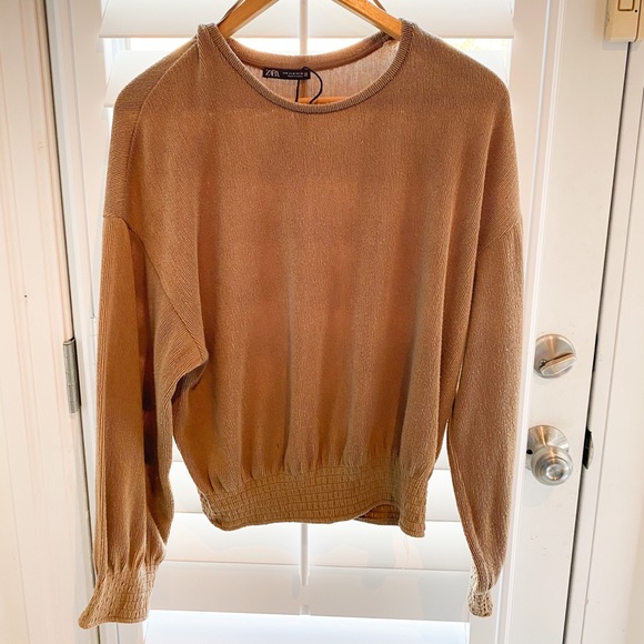 Zara Sweaters - Zara Camel Knit